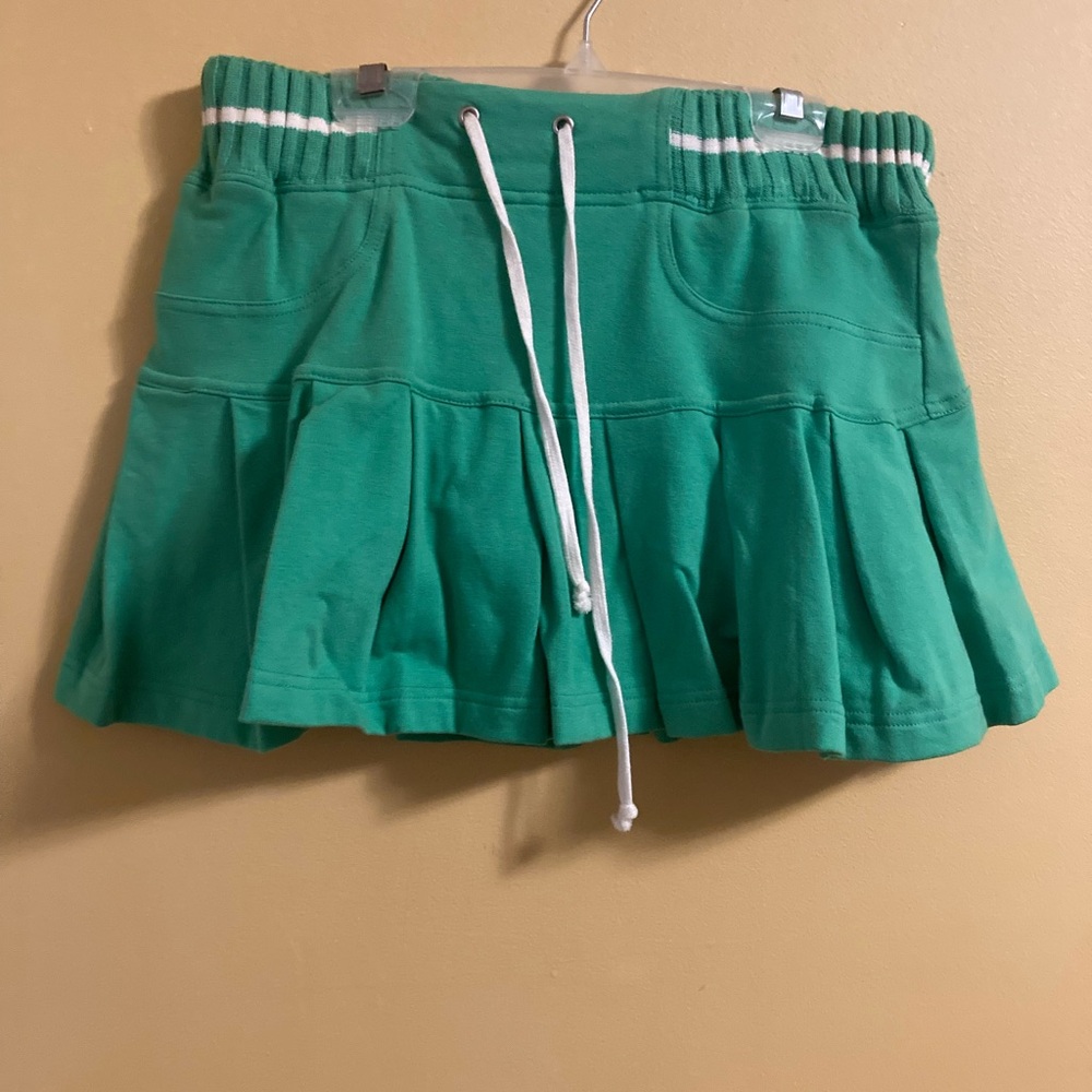 Miken Vintage Green Women's Skort with Drawstring